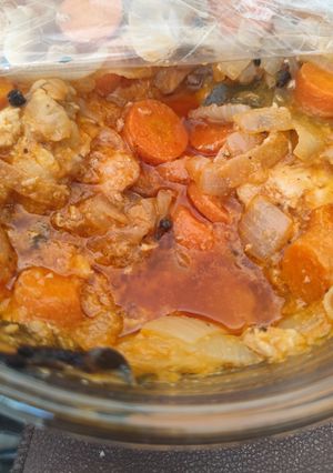 Una foto de Escabeche de Pollo