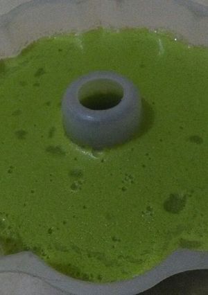 Foto resep Puding jagung pandan