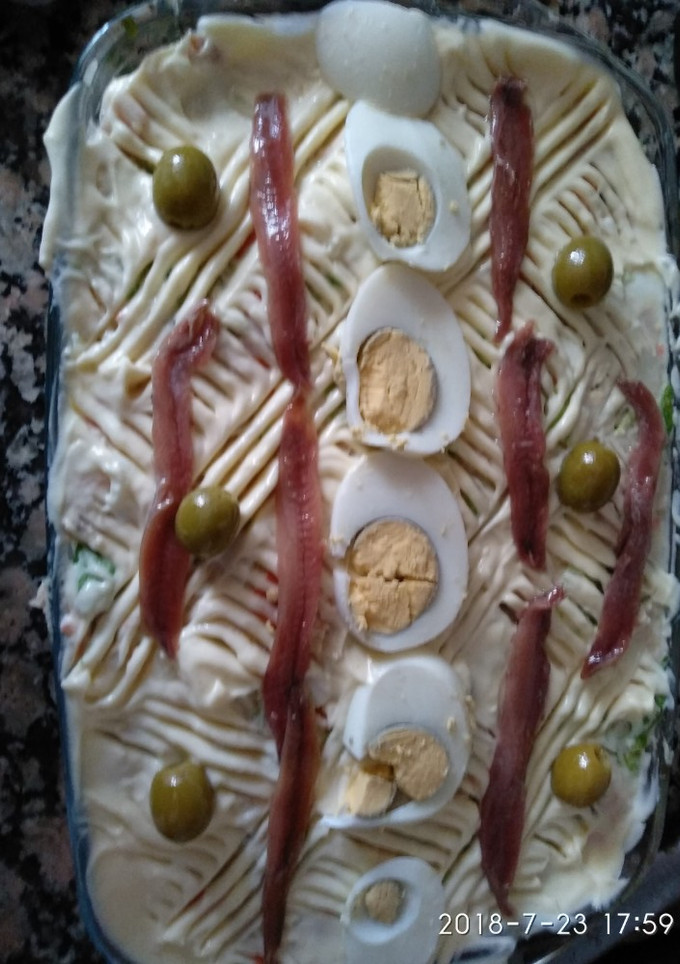 Una foto de Ensaladilla a mi manera