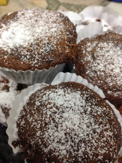 Una foto de Muffins de chocolate