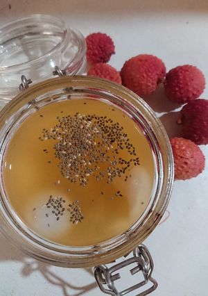 Foto resep Lychee Honey Ice