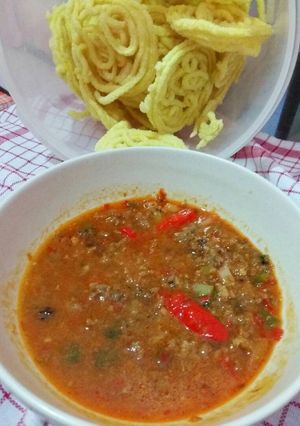 Foto resep Kerupuk mie banjur