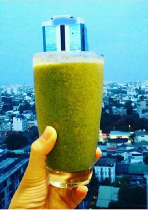 รูปของ สมูทตี้ ดีท็อกซ์ (detox smoothie)