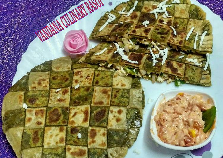 How to Prepare Perfect Paneer chatai prantha