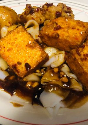 麻辣咖哩魚丸腸粉 的食譜成品照片