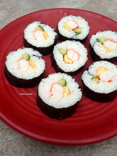 Foto resep Simple Maki Sushi Roll