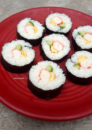 Foto resep Simple Maki Sushi Roll