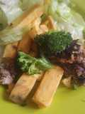 Verduras con albóndiga