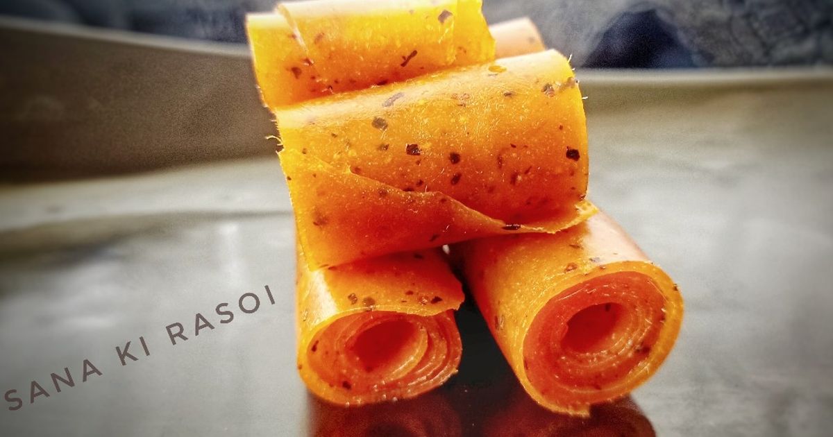 Aam Papad Recipe by Sana Jinabade - Cookpad