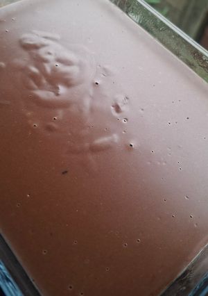 Una foto de Crema de chocolate