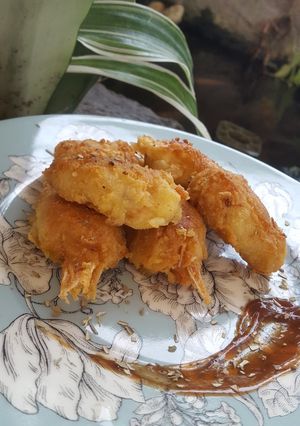 Foto resep Olahan udang gulung kentang