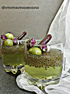 عکسی از دستور ژله تخم شربتی