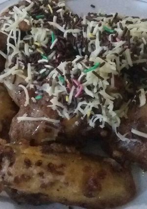 Foto resep Pisang goreng coklat keju