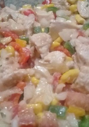 Una foto de Salpicón de pollo