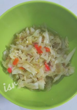 Foto resep Masakan Rumahan : Oseng Kol (Kubis) Pedas