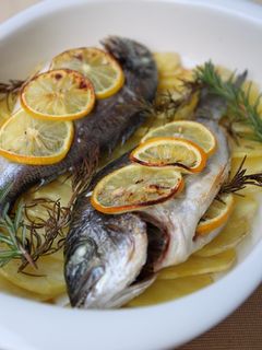 迷迭香檸檬烤鯛魚 的食譜成品照片