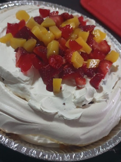 Una foto de Pavlova - súper fácil