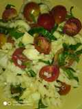 Ensalada de pasta caprese