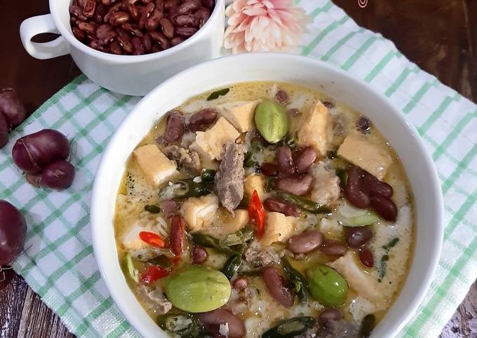 Resep Jangan Lombok Ijo Kacang Merah, Enak