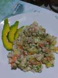Ensalada de pollo a mi manera