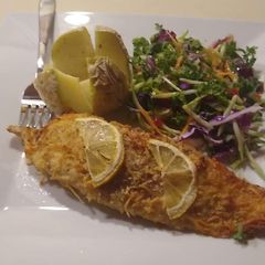 A picture of Parmesan Crusted Tilapia.