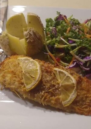A picture of Parmesan Crusted Tilapia.