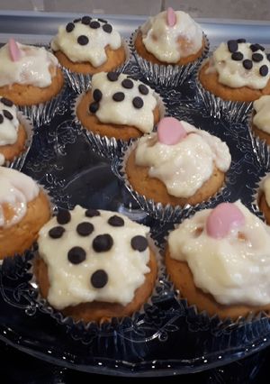Φωτογραφία της συνταγής Cupcakes με κομματάκια σοκολάτας 🥧