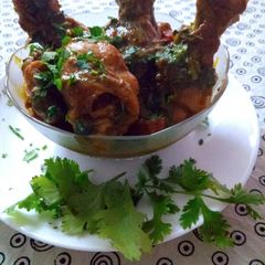 A picture of Dhanery murg.