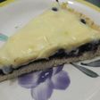 Kuchen de arándanos y crema pastelera (instantánea)