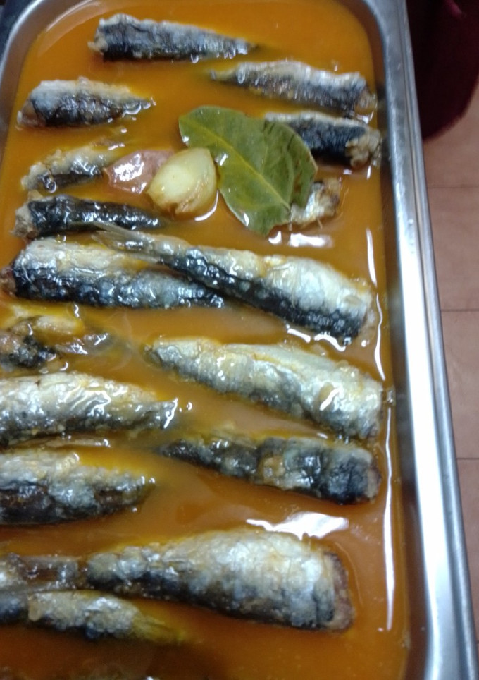 Una foto de Sardinas escabeche