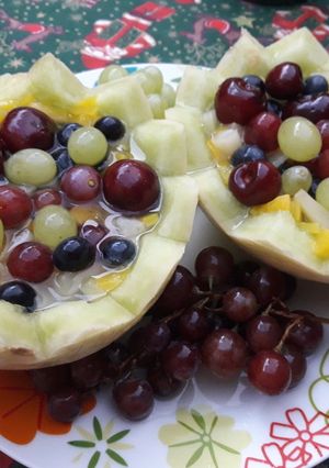 Una foto de Ensalada de frutas de fiesta