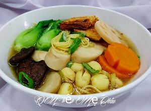 Hình của món Mì Tiềm chay.