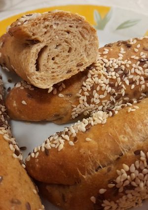 Magos rozsos kifli recept fotója