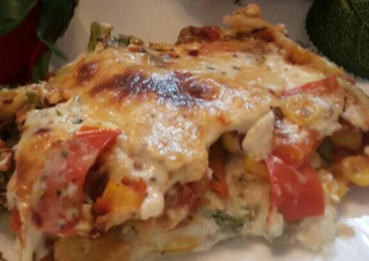 Easiest Way to Make Award-winning Bread lasagne