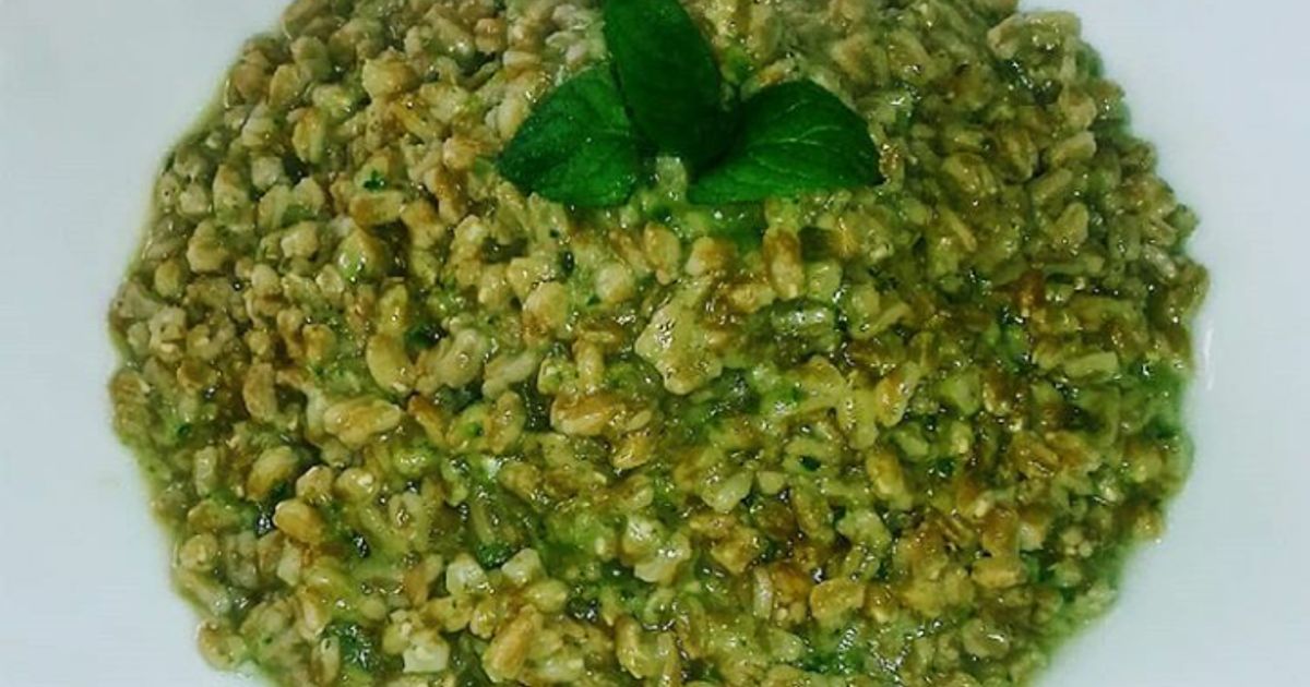 Ricetta Farro Con Crema Di Zucchine E Menta di Vale_ciboepsiche_89 ...