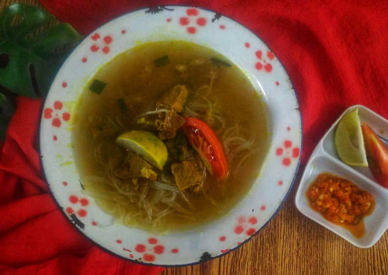 Soto Bening Daging Sapi