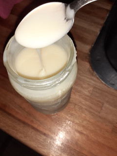 Una foto de Leche condensada casera