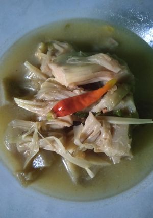 Foto resep Lodeh tewel/nangka muda