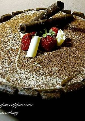 Foto resep Cake truffle lapis cappuccino