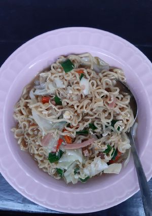 Foto resep Mie rebus tektek