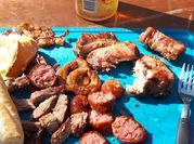 Una foto de la morcilla a la parrilla