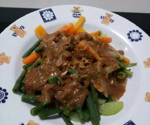Resep Mudah Pecel sayur Enak Sederhana Resep Mudah Pecel sayur Enak Sederhana