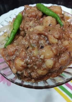 A picture of Chana Masala.
