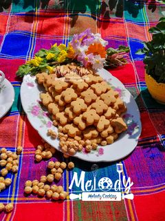 عکسی از دستور شیرینی نخودچی
