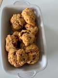 Cookies au saucisson et parmesan