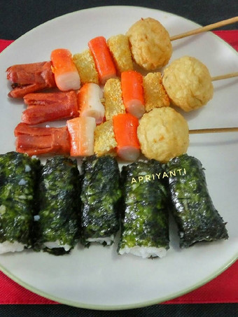 Cara Gampang Menyiapkan Bekal sekolah: sate sosis, nuggets, bakso, dan crab stick Anti Gagal