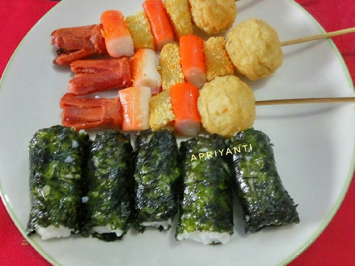 Cara Gampang Menyiapkan Bekal sekolah: sate sosis, nuggets, bakso, dan crab stick Anti Gagal