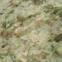 A picture of Guacamole Mexican dip.
