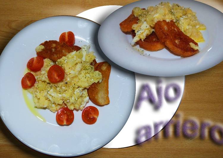 Bacalao al 
Ajoarriero