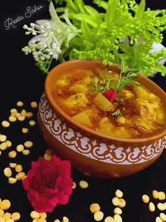 लौकी चने की दाल (Lauki chane ki dal recipe in Hindi) रेसिपी मुख्य फोटो